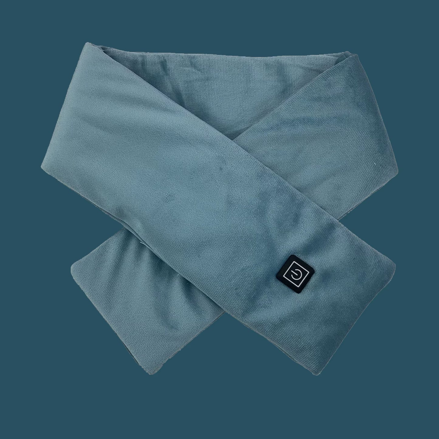 USB Rechargeable Electric Heating Scarf for Men and Women - Washable Fleece Neck Warmer with 3 Temperature Settings (Battery Not Included) Ideal for Camping